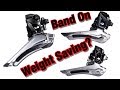 Shimano Band-On Front Derailleur Weights R7000 to Dura Ace