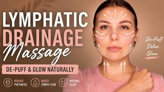10-Minute Lymphatic Drainage Massage to Reduce Puffiness & Sculpt Your Face