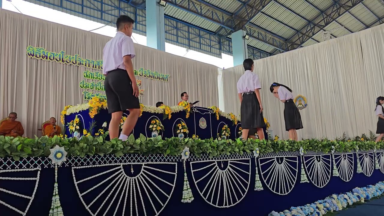 (5)พิธีมอบประกาศนียบัตร ม.3, ม.6 รร.โนนสูงศรีธานี25กพ2569 อ.โนนสูง โคราช กศ.2568รุ่นเพชรนิจนิรันดร์ 