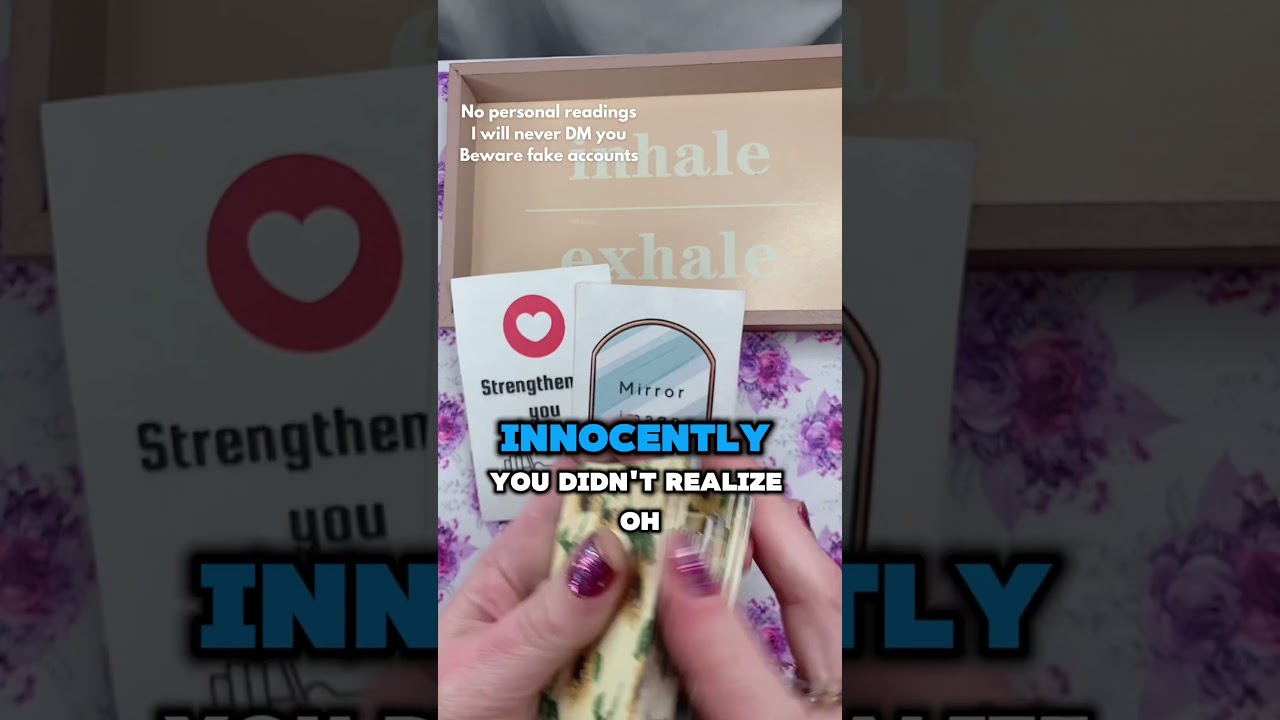 You reflected their behavior 