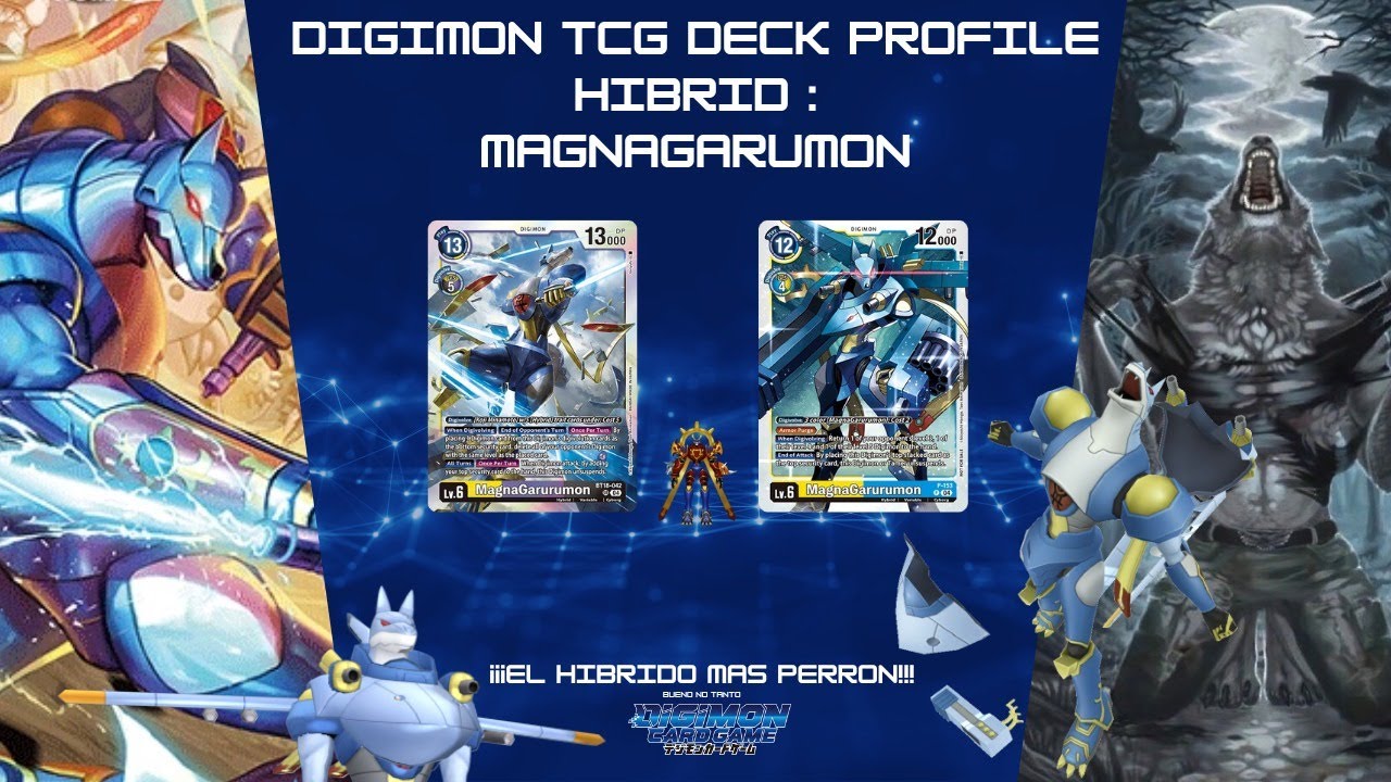 Deck Hibrid Magnagaruru | ¡¡¡El HIBRID MAS PERRON!! (o no) | DIGIMON TCG DECK PROFILE | D-Brigang