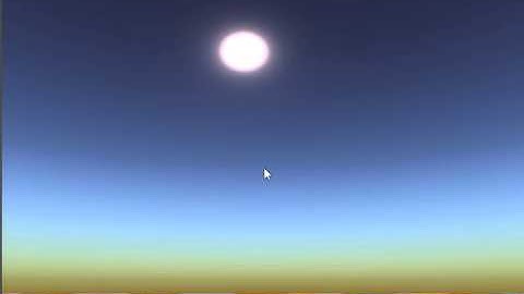 Atmospheric scattering w/ day night cycle.