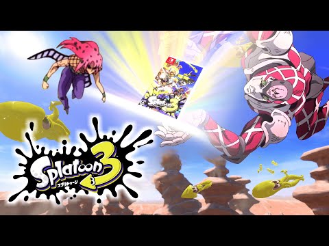 What if JoJo characters played Splatoon 3 [JoJo MAD]