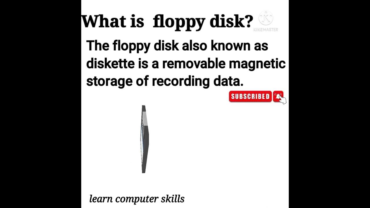 What is floppy disk in english definition by learn computer skills