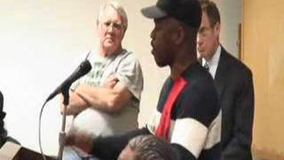 Daniel James at Tamms Hearings