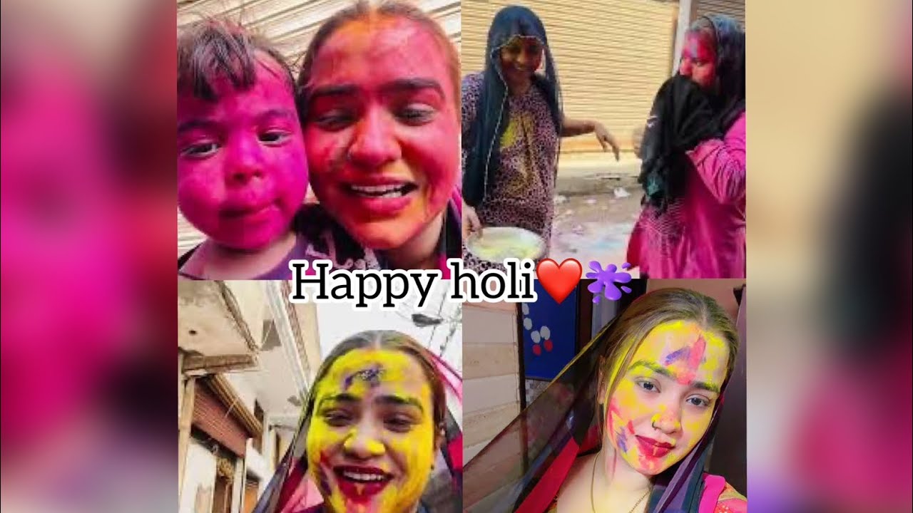Vlog-75  Happy holi❤️🫟2026
