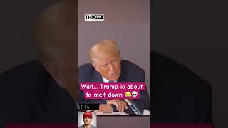 Reporter question triggers Trump 😂💀