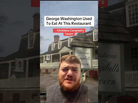 George Washington Used To Eat At This Restaurant