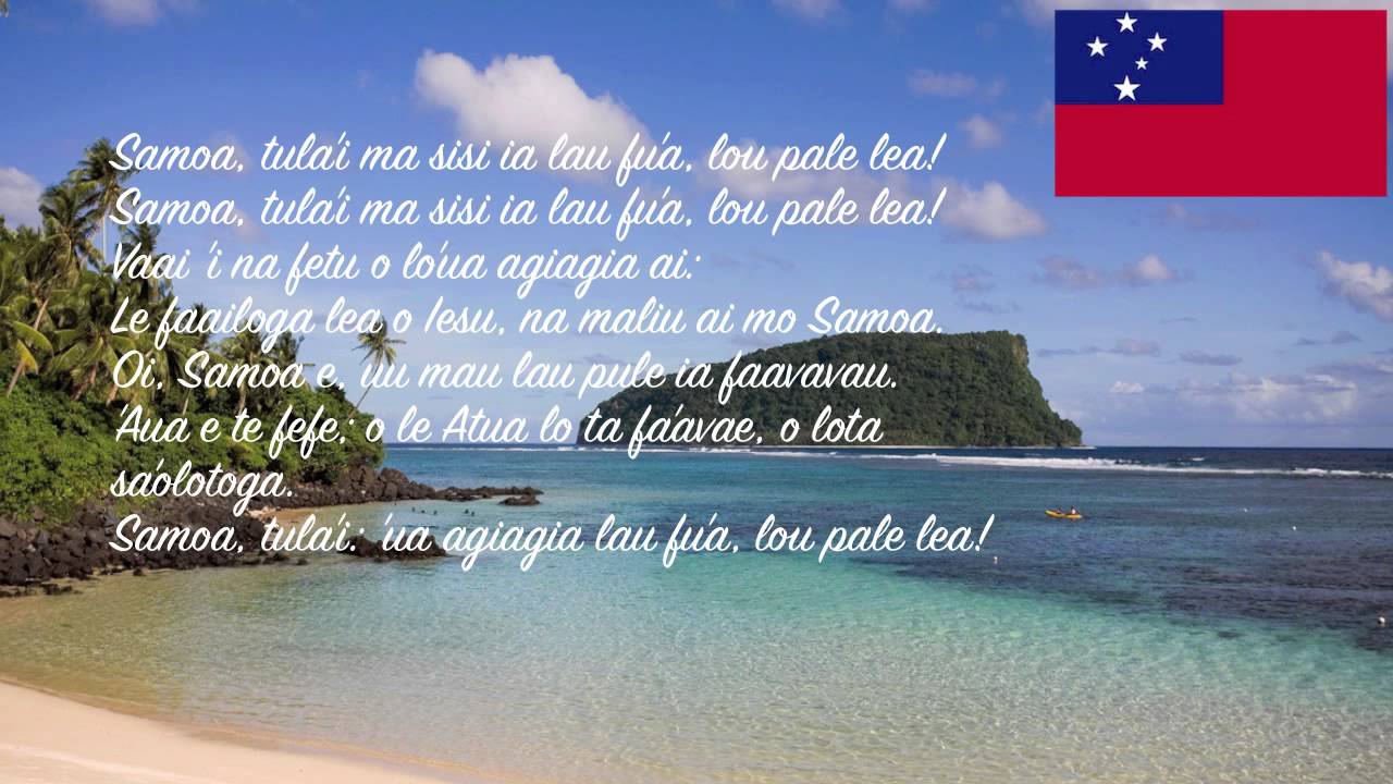 Samoan National Anthem - The Banner of Freedom - YouTube