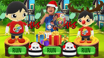 Tag with Ryan Christmas Update Reindeer Ryan vs Red T-Shirt Ryan All Characters Unlocked Combo Panda