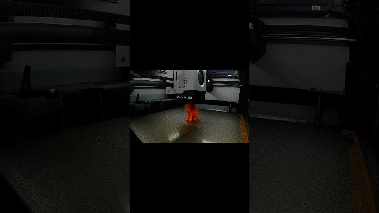 Animal Phone Stand Dog v3 short - 3D Printing Timelapse