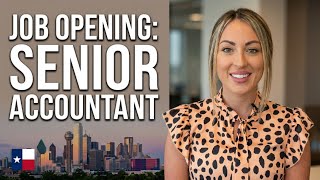 Senior Accountant Jobs in Dallas: Apply Now!