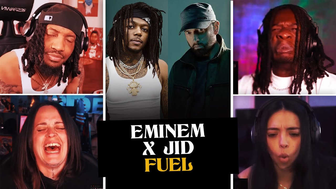 First Time Hearing HARDEST P Diddy Line! Eminem x JID - Fuel | REACTION COMPILATION