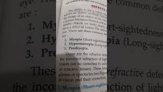 myopia , Hypermetropia and Presbyopia kiya hai jane