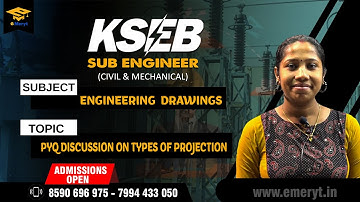 KSEB Sub Engineer-PYQ Discussion on Types of Projection