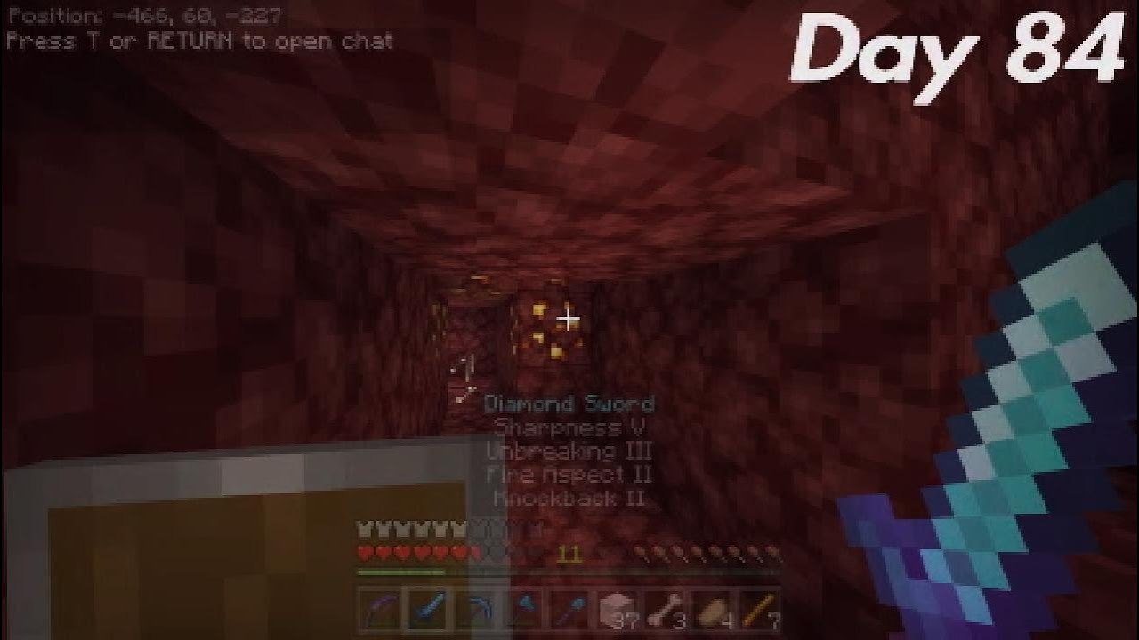 Minecraft day 84 of 365 (Wither farm Pt.4) - YouTube