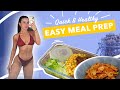 EASY MEAL PREP to stay on track! Quick & Healthy | Krissy Cela