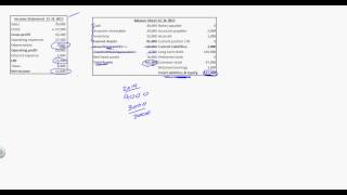 FI 3300 Income Statement & Balance Sheet