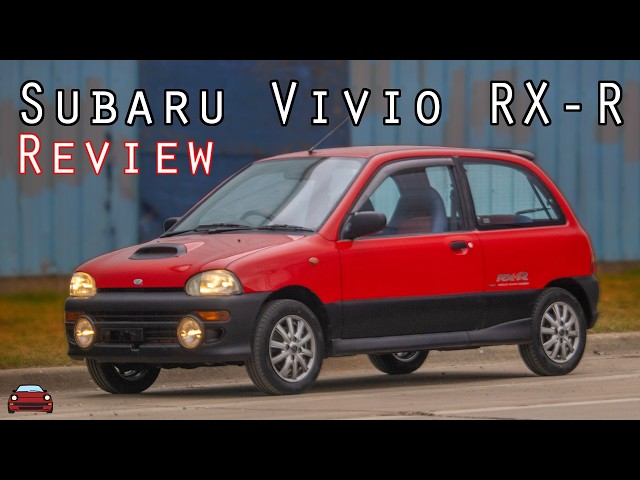 1992 Subaru Vivio RX-R Review - A SUPERCHARGED Kei Car! - YouTube