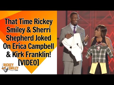 That Time Rickey Smiley & Sherri Shepherd Joked On Erica Campbell & Kirk Franklin!