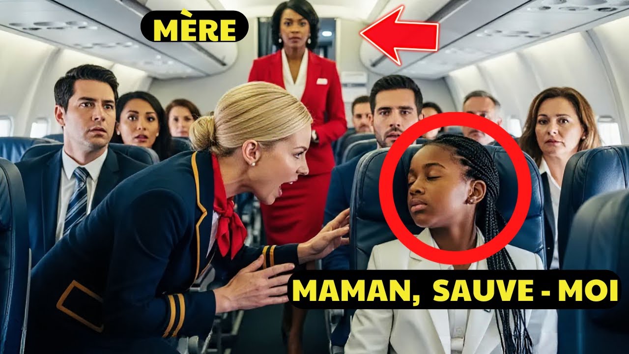 Une hôtesse de l'air blanche agresse une jeune fille noire ; sa mère, une PDG, arrive sur les lieux!