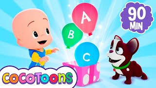 La canción del ABC 🔠 y más canciones infantiles de Cleo y Cuquin | Cocotoons