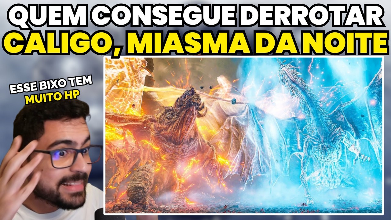 CALIGO, Miasma da Noite x Chefes do Elden Ring