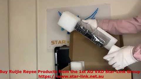 Ruijie Reyee RG-NBS3100-8GT2SFP Enterprise-Class Quality Switch Unboxing