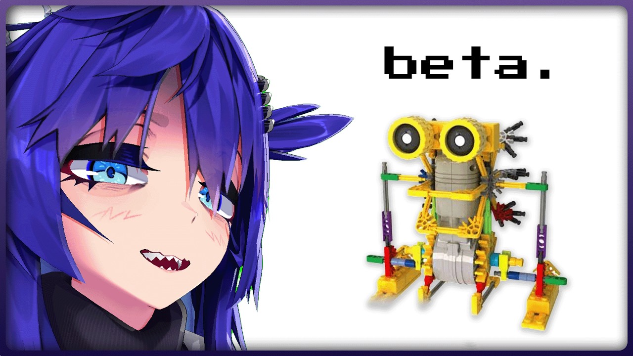 ALPHA woman builds BETA bot.【HANDCAM】
