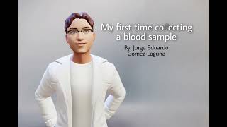 English Speaking My first time collecting a blood sample
