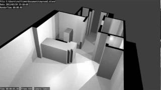 Learning Blender: My Apartment - First Render