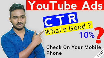 How to check youtube adsense ctr properly in mobile se ctr kaise check kare