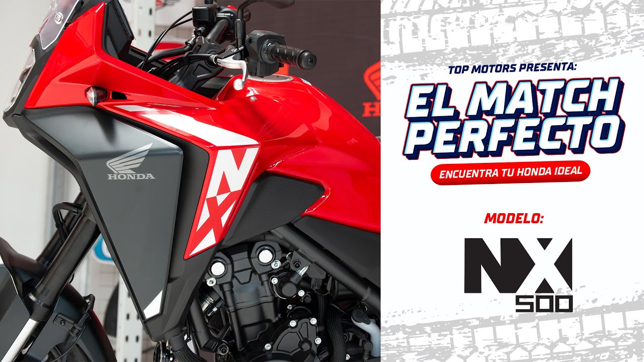Honda NX500 - Reseña - Top Motors - El Match Perfecto