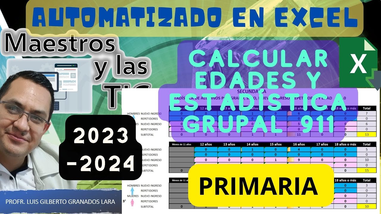 ESTADÍSTICA 911 PARA PRIMARIA CICLO 20232024 YouTube