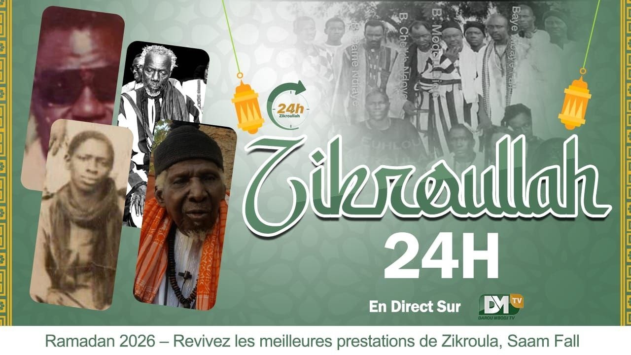 🔴EN DIRECT - Zikroula Saam Fall - les meilleures prestations de Zikroula, Saam Fall - 24H/24 ....