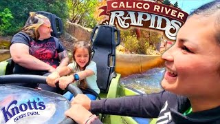 Calico River Rapids at Knott's Berry Farm Full Ride Through 2024