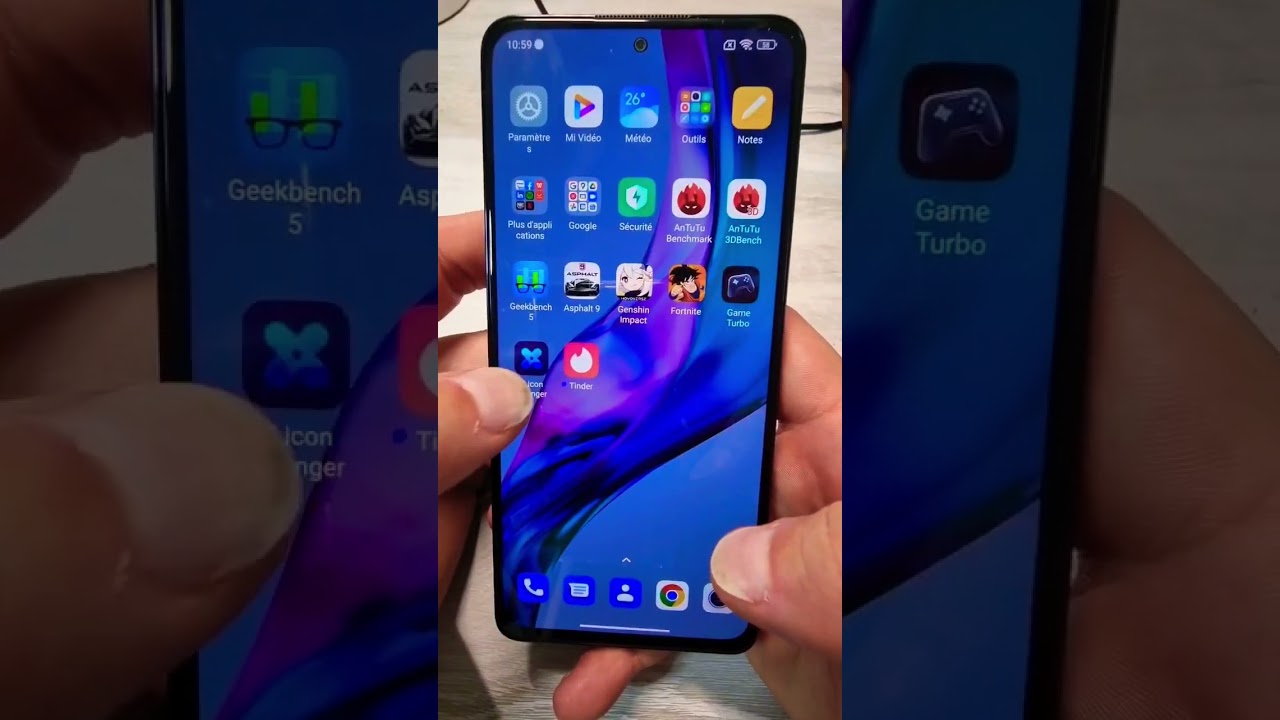 Changer une icône d'application 