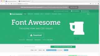 003 Setup Twitter Bootstrap Font Awesome Icons  Google Fonts