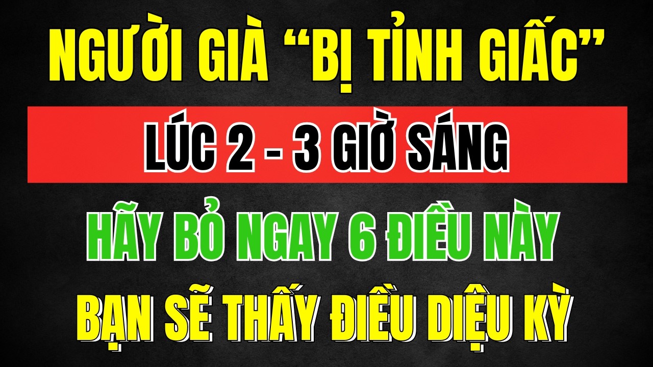 Bác Sĩ Lão Khoa Chỉ Rõ: 6 Nguyên Nhân Khiến Người Cao Tuổi 