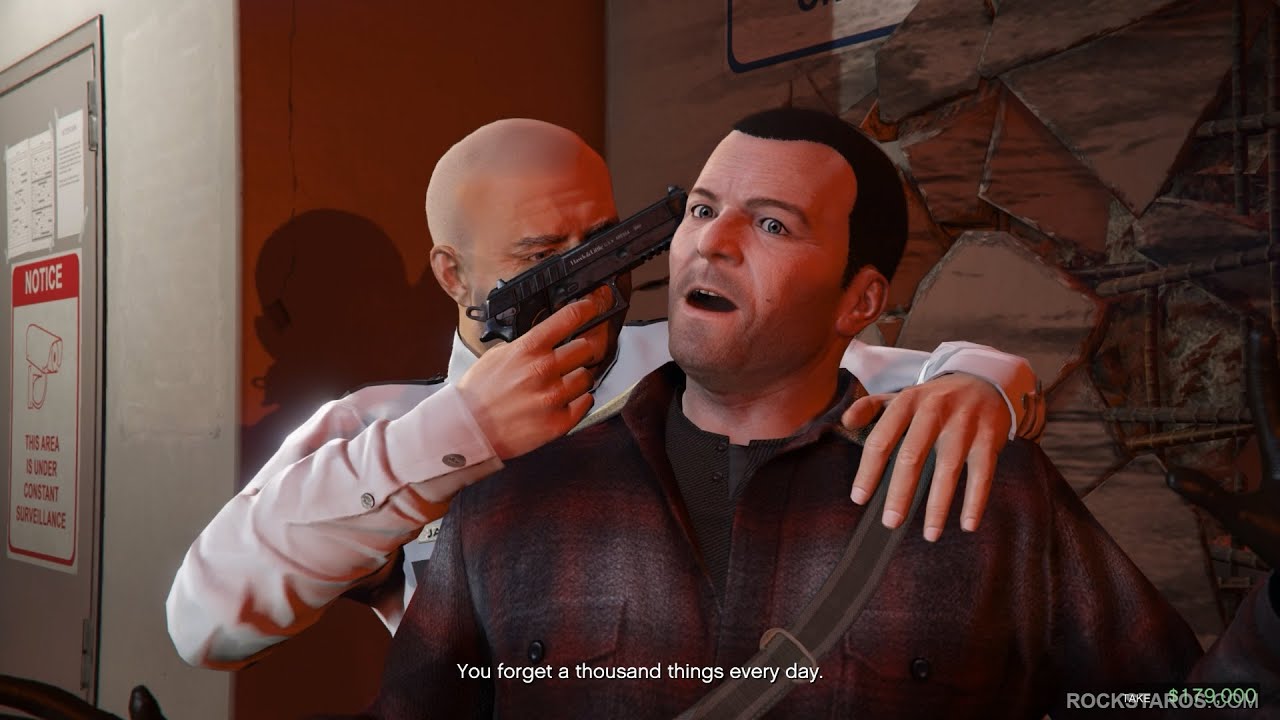 You forget a thousand things everyday — GTA 5