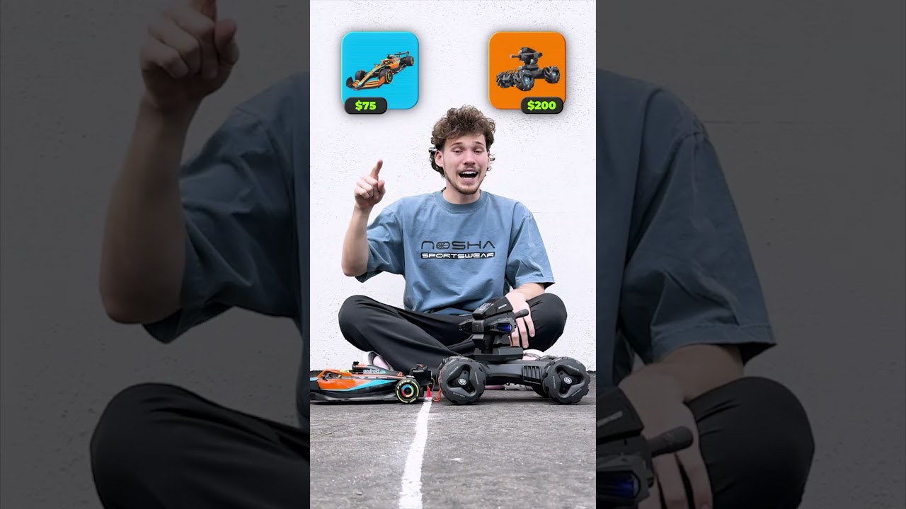 $8 vs $750 RC Car Tug of War!