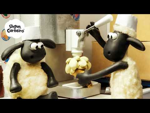 QUEM QUER SORVETE DO SHAUN? 🐑🍦✨😎 | Shaun, o Carneiro