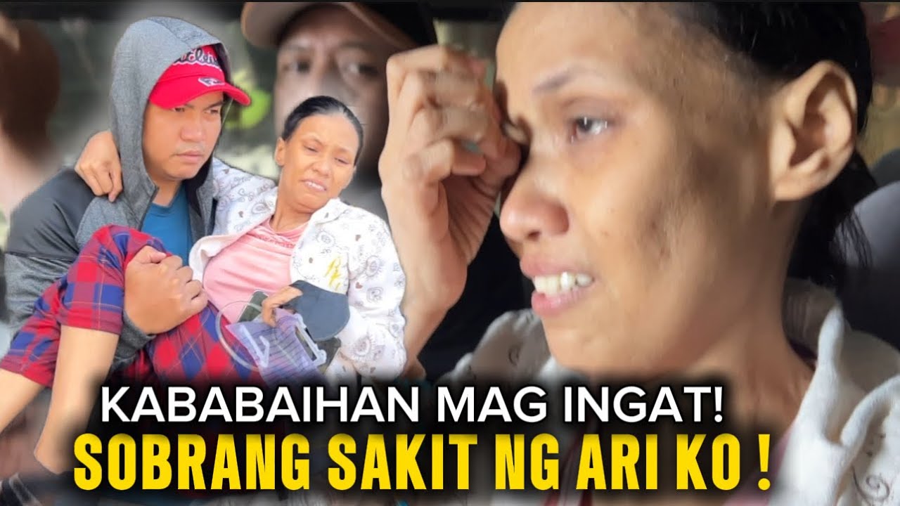 ARI SUMASAKIT NANG MATINDI DUMAPONG KARAMDAMAN NA DI MAIPALIWANAG ! LABAN LANG ATE VANGIE !!part3