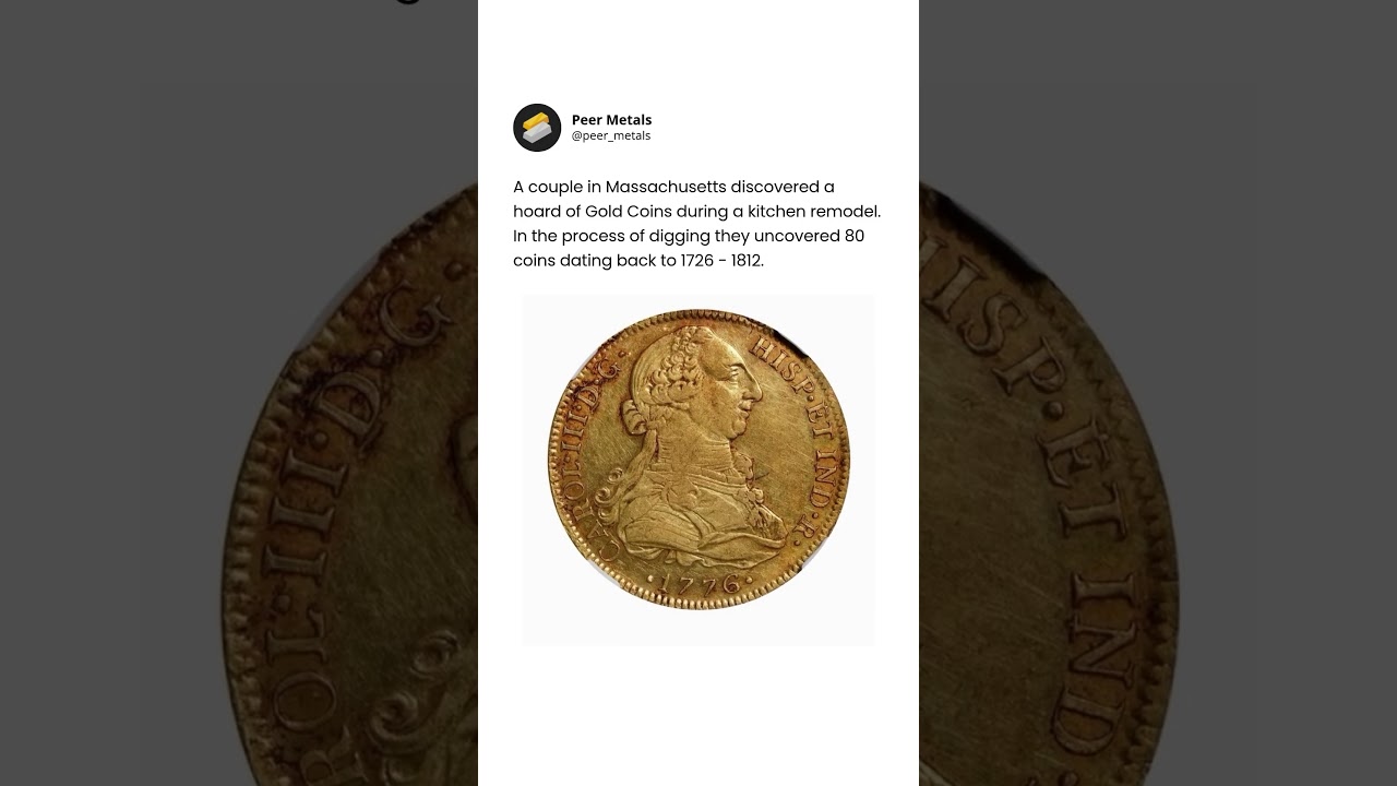 Couple Discovers Hidden Gold Coin Hoard from the 1700s 💰🏡