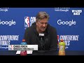 “We've Gotta Play With More Physicality." | Chris Finch WCF Game 2 Postgame Sound | 05.22.25