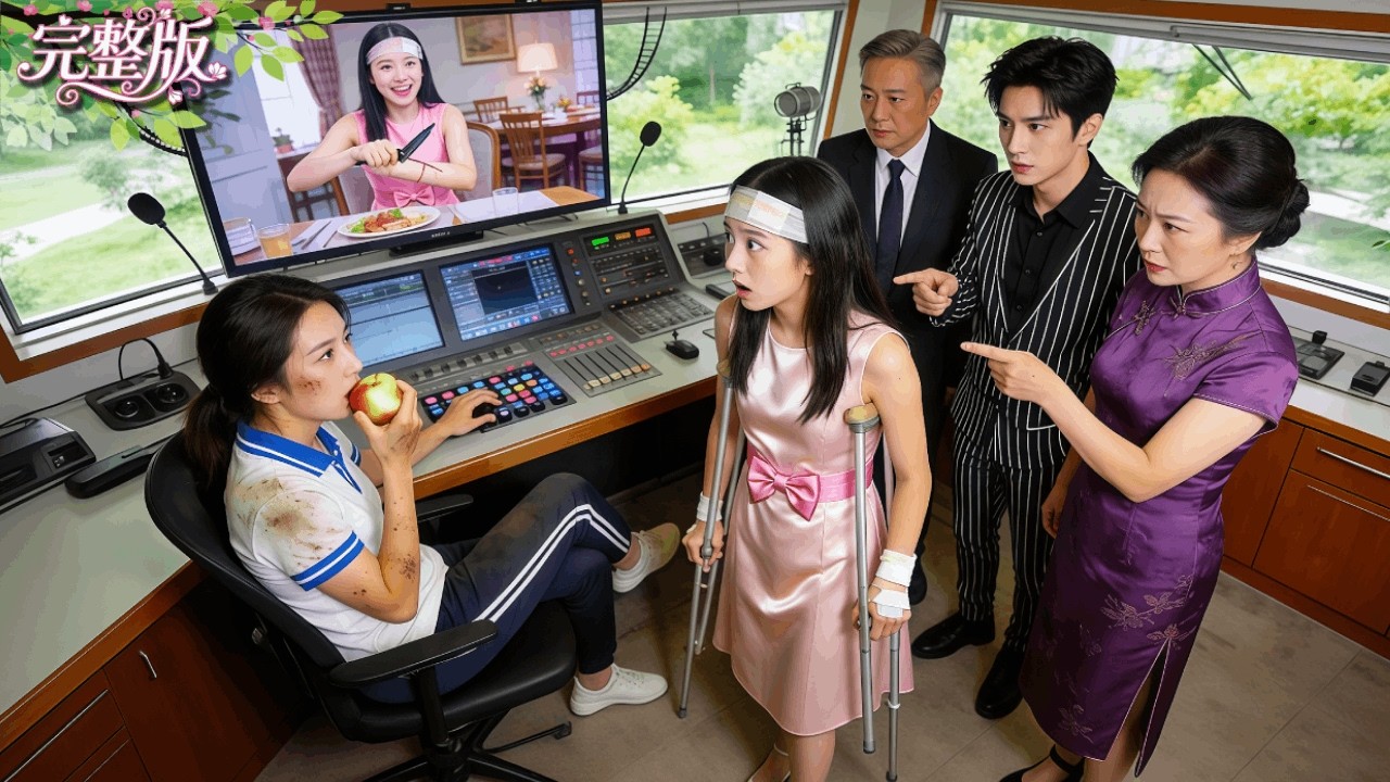 村丫頭回豪門第一天！就被親哥逼著給自導自演劃破手的養女下跪！殊不知她是百年難見的黑客女帝！一秒黑進系統播放真相反殺！從此被父母捧在手心寵上天！#drama #爽劇 #cdrama #總裁