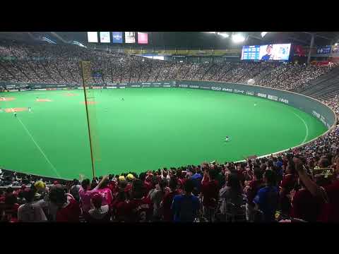 20190818 楽天イーグルス 4回表 応援風景