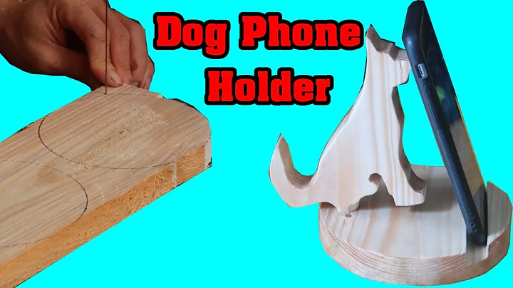 Dog Cell Phone Holder | Discover ideas about Wood Phone Stand