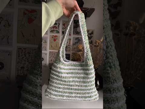 crochet a summer bag with me🌻#shorts #shortsclip #crochet #crochetbag #cottagecore #fyp #fypシ #foru (video tutorial)