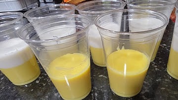 Chè đậu xanh đánh nước cốt dừa., chè ăn với nước đánh,  món chè nấu cuối mùa hè ...